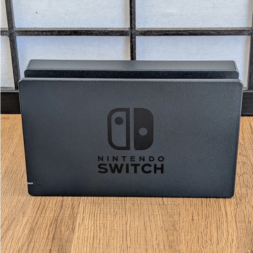 Nintendo Switch HAC-001 Bundle 4 Joy-Cons 128GB SD Card Dock Case Neon Colors